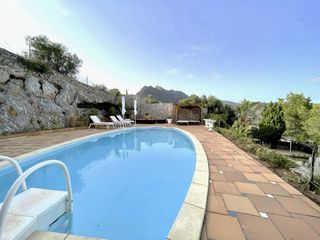 Xalet a Pueblo. Villa de encanto mediterráneo con impresionantes vistas al mar u