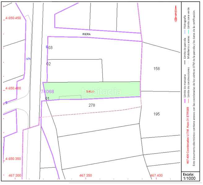 Foto e5c03c17-db3c-4c4d-afc4-f32e7d050b3d. Terreno residencial terreno edificable en Amer