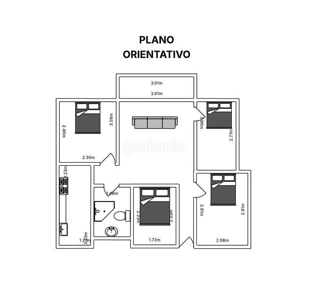 Foto 1ef22b49-b6c2-47d4-85c4-59aacda7d18f. Etagenwohnung in Zona Avenida al Vedat Torrent