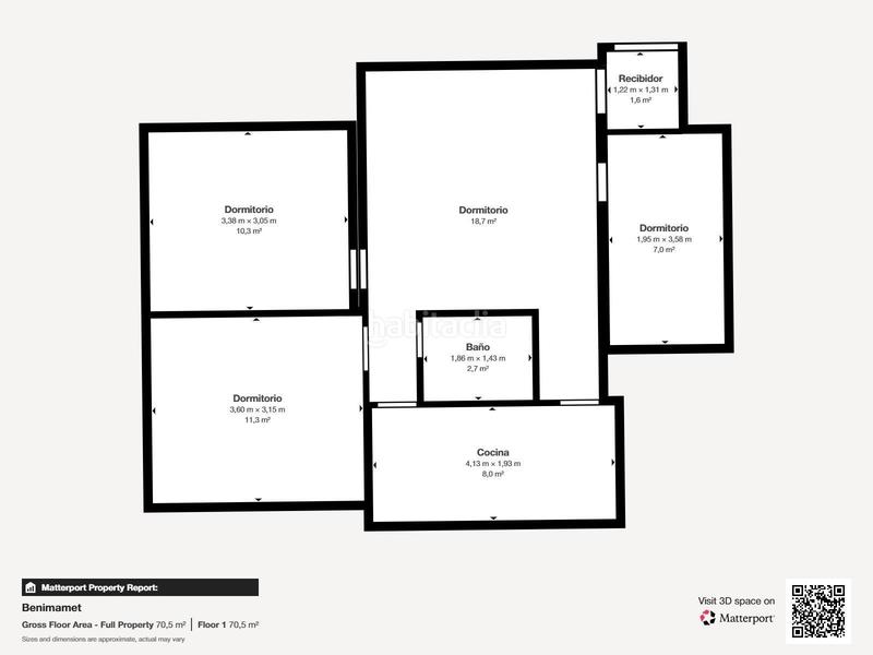 Foto d601f151-db20-4298-9e01-2b1f2895f45a. Appartement dans Benimàmet Valencia