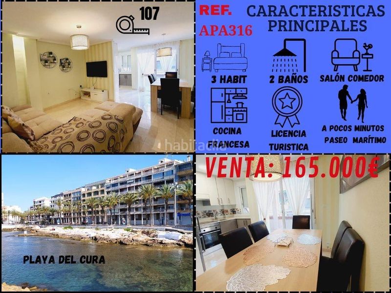 Foto 990805e8-ce00-4812-a36c-6fa44f495b05. Pis a Las Piscinas Naturales Torrevieja