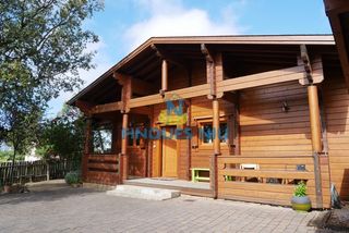 Chalet in La Goba. Casa estilo nórdico en la goba