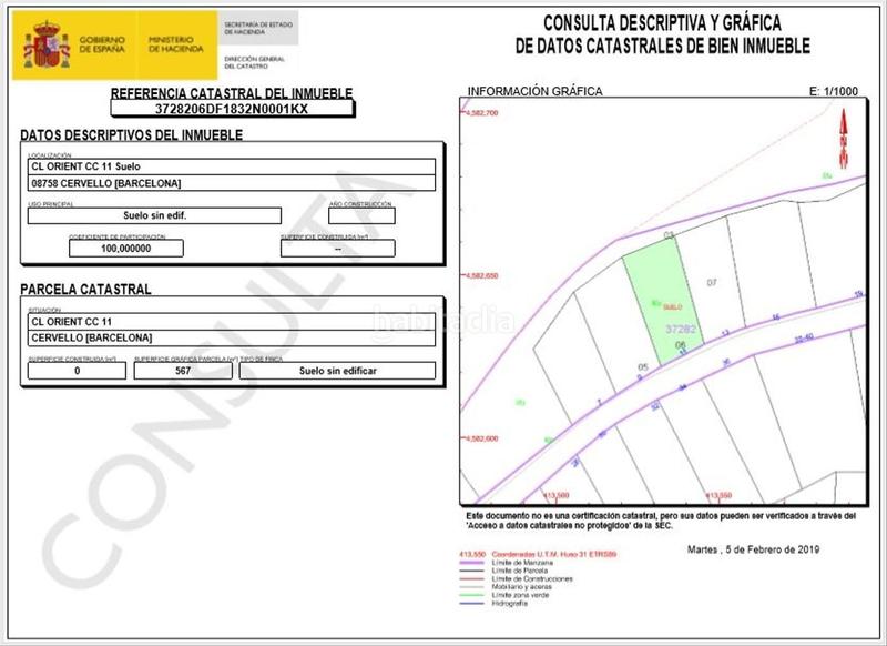 Foto 875bdbcd-f0cf-4f48-84fa-5d1ec8bf831e. Wohngrundstück in carrer orient 13 in Cervelló