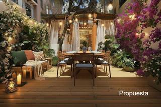 Geschäftsraum  Carrer provença. Local con vivienda y jardín en finca clásica del eixample