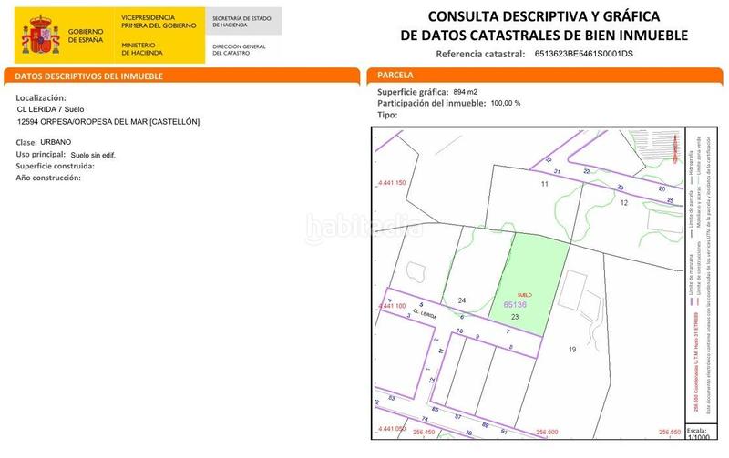 Foto a9c41e37-7112-4979-b6d1-40fc177e75bf. Terreno residencial en calle de lleida 7 ref. 1815parcela en venta en la zona de la Playa de la Concha en Oropesa del Mar