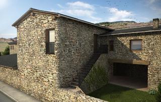 Casa a Bellver de Cerdanya. Casa obra nueva en talltendre