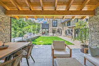 Maison  Niula. Ger, casa rehabilitada, jardin
