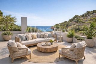 Casa  De sa riera. A 3 min caminando de la playa de sa riera