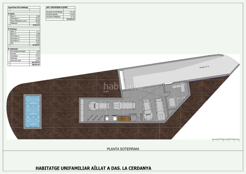 Foto 2a67536a-841b-4a6f-90a8-2855a1d0ac53. Casa amb calefacció aparcament piscina a Das