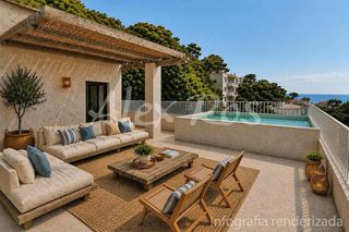 Casa  De sa riera. Obra nueva a 350 m del mar con ascensor privado  sa riera, begur