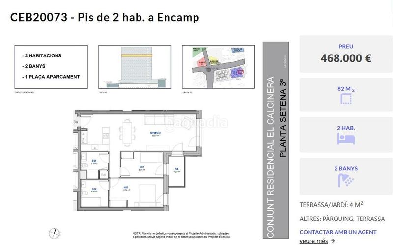 Foto 70d774d9-6d51-414c-87b7-896b18d184c4. Appartement avec chauffage parking dans Encamp Encamp