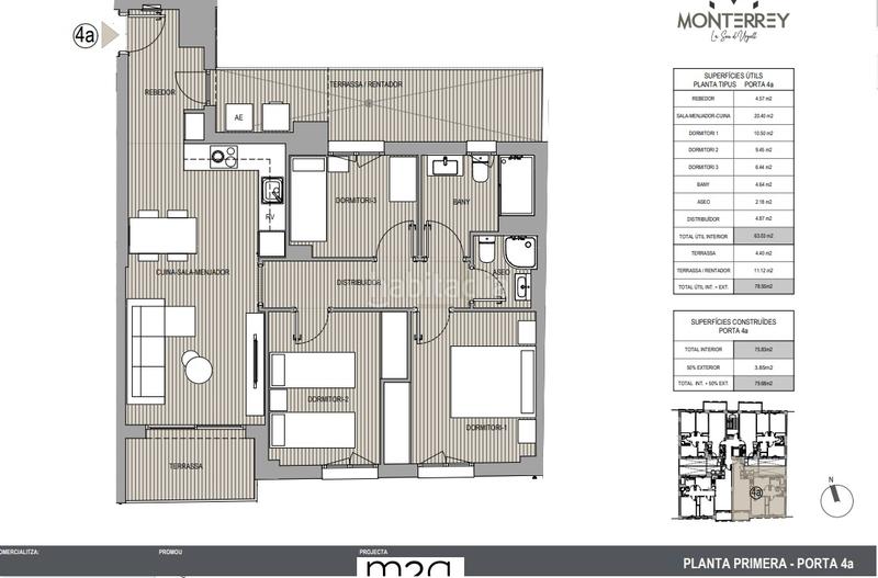 Foto 033b2dc8-118f-46e0-a47e-0bbf12b22eaa. Piso 76m<sup>2</sup> en carrer de ponent 6 fantástica promoción de viviendas situadas en la seu d'urgell en Seu d´Urgell (La)