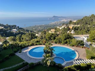 Apartamento en Altea la Vella. Excepcionalatico en altea