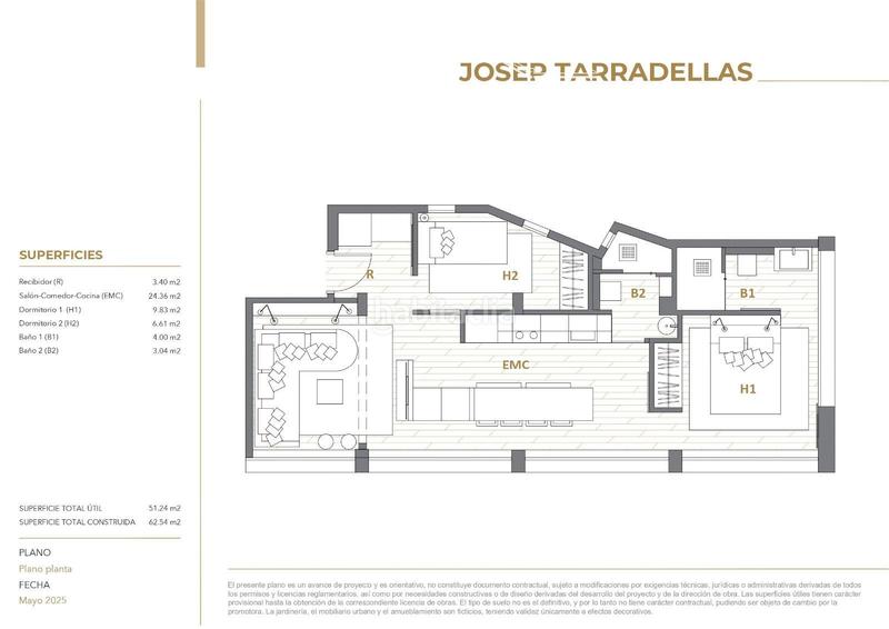 Foto c7ceee9f-9ba4-4c51-9ea3-6c9cc073b989. Appartement avec chauffage dans La Nova Esquerra de l´Eixample Barcelona