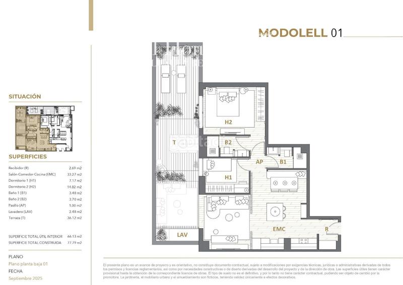 Foto 986d0dde-67f5-4bf4-bacd-6f45fd85066e. Flat with heating in Sant Gervasi - Galvany Barcelona