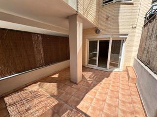 Planta baja  Espigol. Planta baja con dos terrazas, vestidor y plaza de garaje en valt