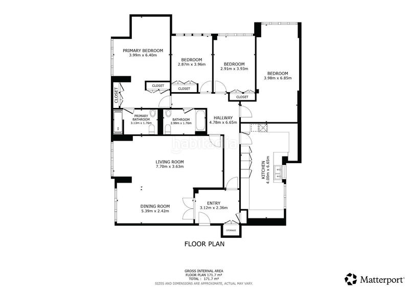 Foto 6a127bad-4352-42c6-8195-35cc1fd6cb86. Appartement avec chauffage parking dans Barrio de Campanar Valencia