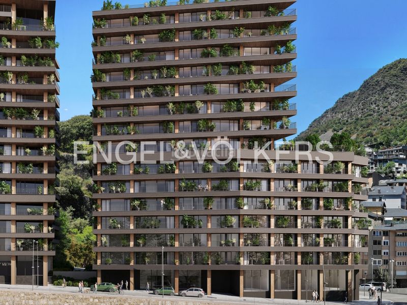 Foto 66539c52-9e80-4401-acb4-2b4030229efd. Pis 127m<sup>2</sup> amb calefacció aparcament piscina a Els Vilars d´Engordany Escaldes-Engordany