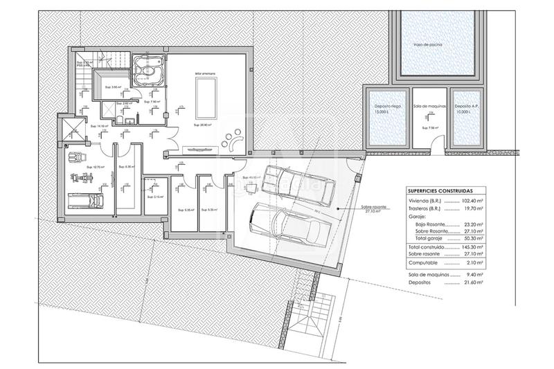 Foto af7c33db-a403-4924-bd8c-1ebe5471d45f. Xalet amb calefacció aparcament piscina a Pueblo Calp