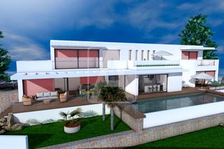Chalet à Pinar de Advocat-Cometa. Villa en venta en moraira, el bosque