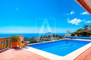 Chalet à Benimeit-Tabaira. Villa en venta en moraira