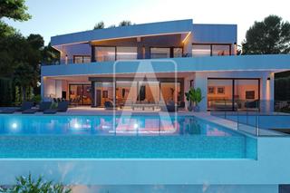 Chalet à Benimeit-Tabaira. Villa en venta en moraira, la sabatera