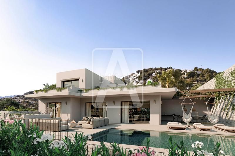 Foto 167bcfa8-0c42-4077-916f-7b62a4c3e8d9. Chalet con riscaldamento piscina in Pinar de Advocat-Cometa Moraira