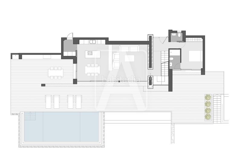Foto 57d82621-b0ce-4313-b3e1-d5ff7f40eb73. Chalet avec cheminée parking piscine dans La Fustera Benissa