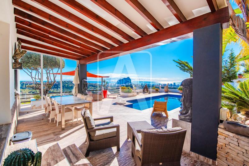Foto c75f7b38-bf91-4fe7-876e-c34118b1696a. Chalet with heating parking pool in La Empedrola Calp