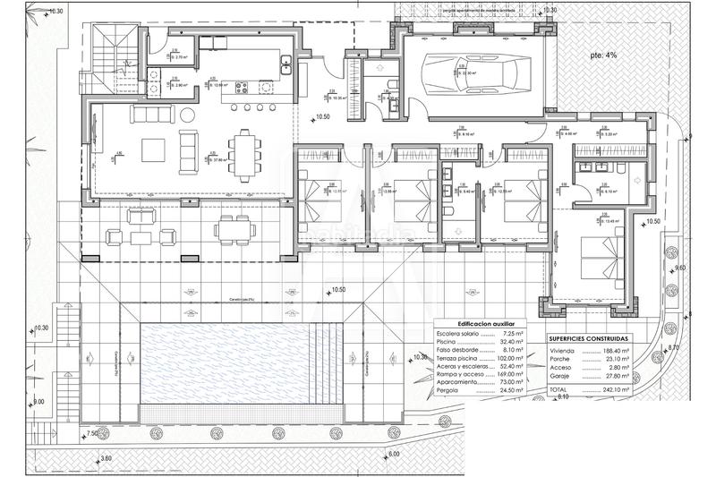 Foto 77be0ffb-867b-4a57-b71d-b8aba0eedc99. Xalet amb calefacció aparcament piscina a La Empedrola Calp