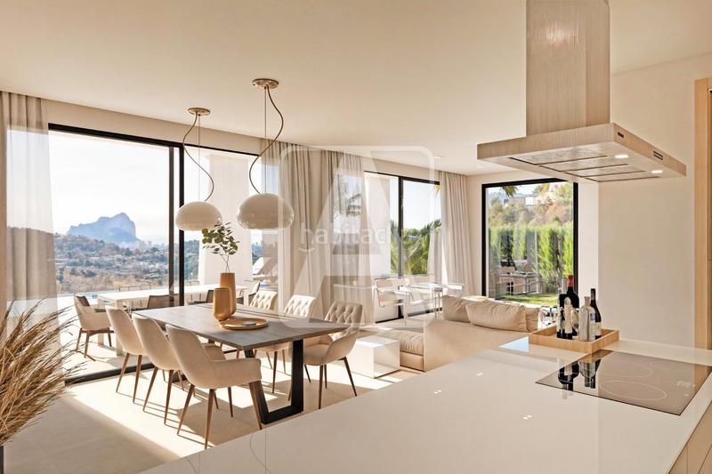 Foto fb6b282f-bea1-4095-9f64-ce2ba1a7e42c. Xalet amb calefacció aparcament piscina a La Empedrola Calp