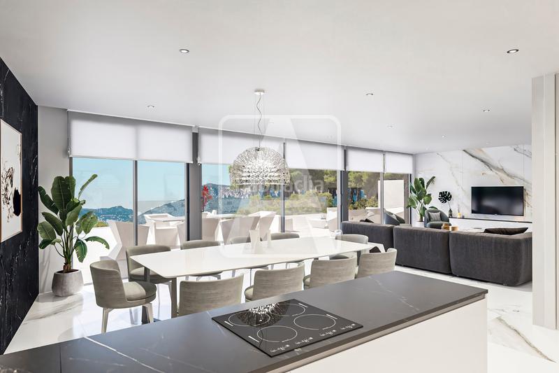 Foto 9267a846-fb6c-4e87-8622-03d82cf3050e. Chalet avec chauffage parking piscine dans La Fustera Benissa