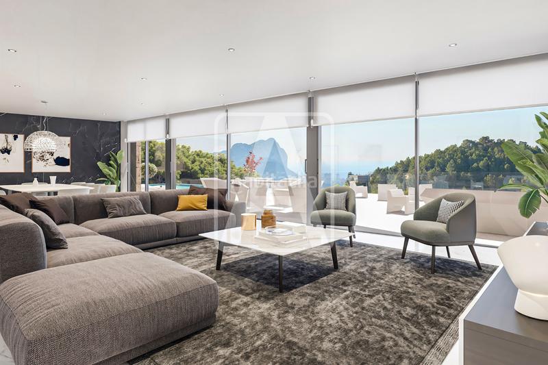 Foto e184ef5c-00d5-4c40-adf8-b4cdd57eb456. Chalet avec chauffage parking piscine dans La Fustera Benissa