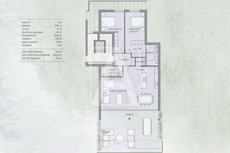 Foto d2254d86-fe9b-41be-9cbc-a367e2e99554. Apartament amb calefacció aparcament piscina a Villa Gadea Altea