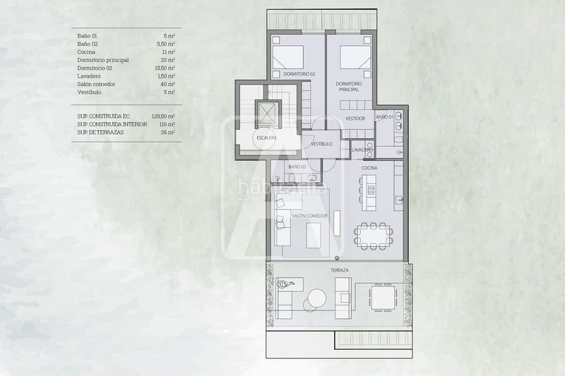 Foto ad94828d-8890-4cb5-94ac-07b093aeaac0. Apartament amb calefacció aparcament piscina a Villa Gadea Altea