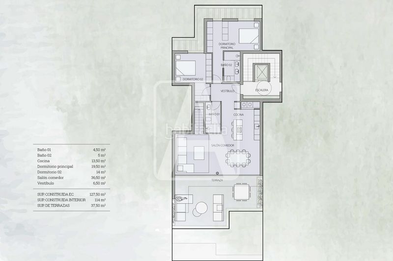 Foto b962b778-9aca-423b-8123-685568e5e539. Apartament amb calefacció aparcament piscina a Villa Gadea Altea