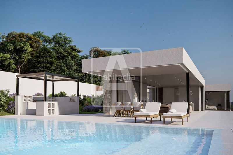 Foto 7a5ea1e8-4a9a-4f2d-8aed-4765f8ccbbff. Xalet amb calefacció aparcament piscina a Altea hills Altea
