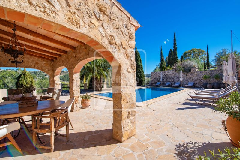 Foto e8065f0b-509e-43c5-ab97-dfe5134fbed9. Masia amb calefacció aparcament piscina a Benissa pueblo Benissa