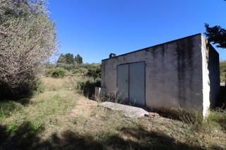 Finca rústica en Ulldecona. Finca rústica con almacén y balsa