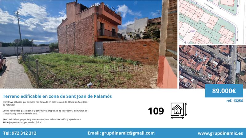 Foto c0a7eb90-5063-43a6-9f23-e0106256471e. Terreno residenziale in Sant Joan - Vilarromà Palamós