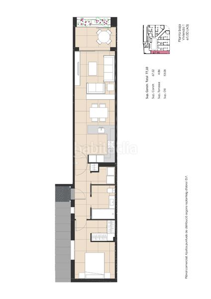 Foto 283680ab-13af-4f4d-b0ec-b56cbf48ebf6. Planta baja en carrer president macià 116 estrene vivienda de lujo a 1 minuto de la Platja Gran en Palamós