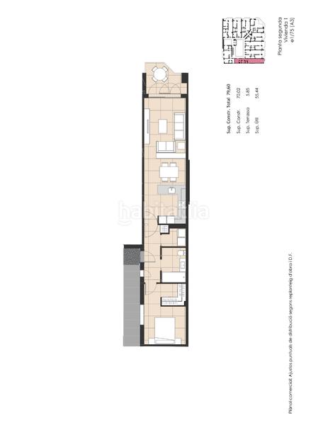 Foto f2145ed2-152b-4ca0-b0ac-082190f9e42c. Piso en carrer president macià 116 piso nuevo listo para estrenar en Palamós