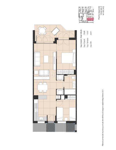 Foto 3ae15663-f71f-4c0a-9af7-6fd3b445e2be. Piso en carrer president macià 116 piso nuevo listo para entrar a vivir en Palamós