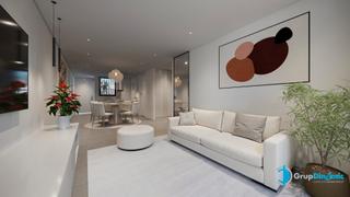 Piso en Sant Joan - Vilarromà. Obra nueva con piscina en el centro de palamós