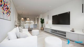 Piso en Sant Joan - Vilarromà. Obra nueva con piscina en el centro de palamós