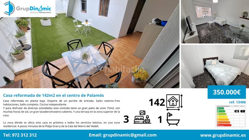 Foto 07d7d0b0-a953-4af8-8d76-46b7ce5b7d8b. Casa  céntrica en planta baja con gran patio en Palamós