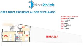 Appartement à Centre. Último piso con gran terraza, de obra nueva en la 2º calle más c