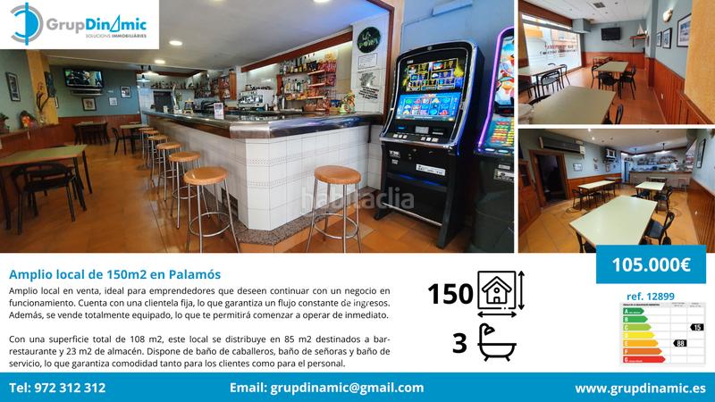 Foto 8cbfedfe-c72a-4d0f-ac4d-8bf94c4e4426. Locale commerciale in Centre Palamós