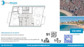 Etagenwohnung in Carrer del carmel 48. Piso de obra nueva ya en construcción en platja gran de palamós