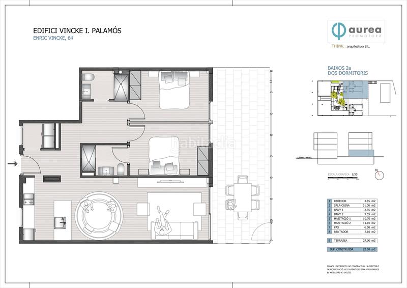 Foto 1feedb8d-5694-4b03-9b79-3db7dd8772b8. Planta baja bajo con 27m2 de patio en Sant Joan - Vilarromà Palamós